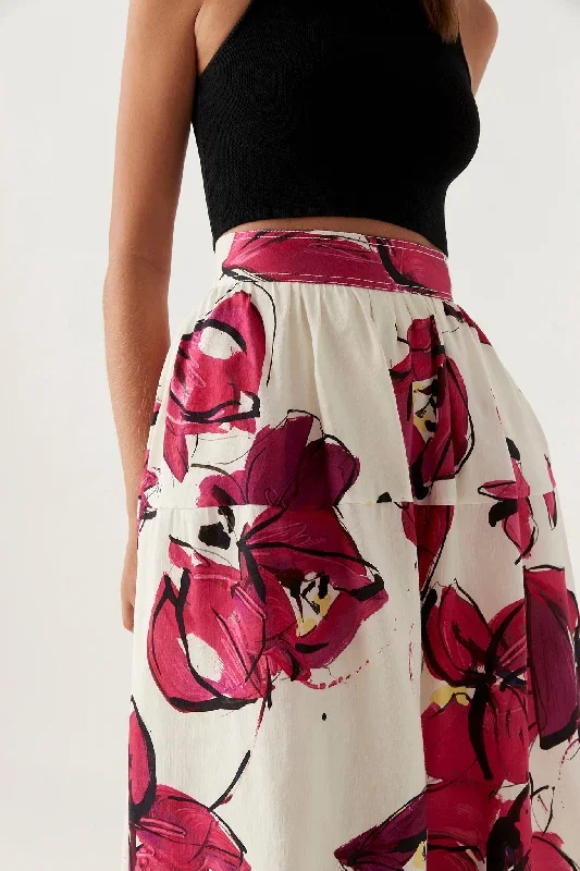 lottie-gathered-midi-skirt-falling-florals