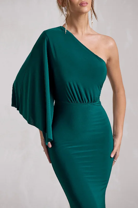 luciana-bottle-green-asymmetric-maxi-dress-with-drape-sleeve-cl129779047