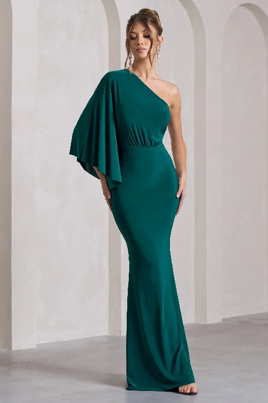 luciana-bottle-green-asymmetric-maxi-dress-with-drape-sleeve-cl129779047