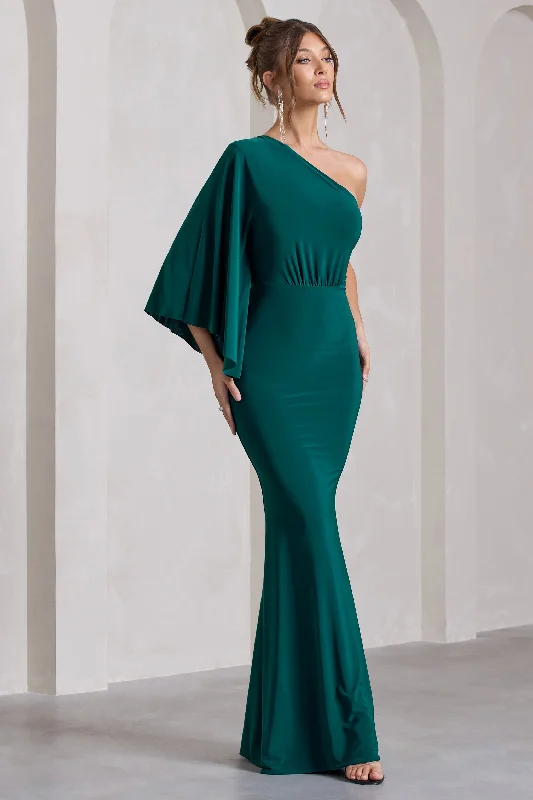 luciana-bottle-green-asymmetric-maxi-dress-with-drape-sleeve-cl129779047