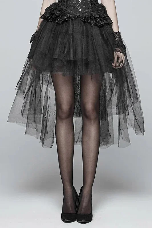 Lunar Layered Tulle Skirt