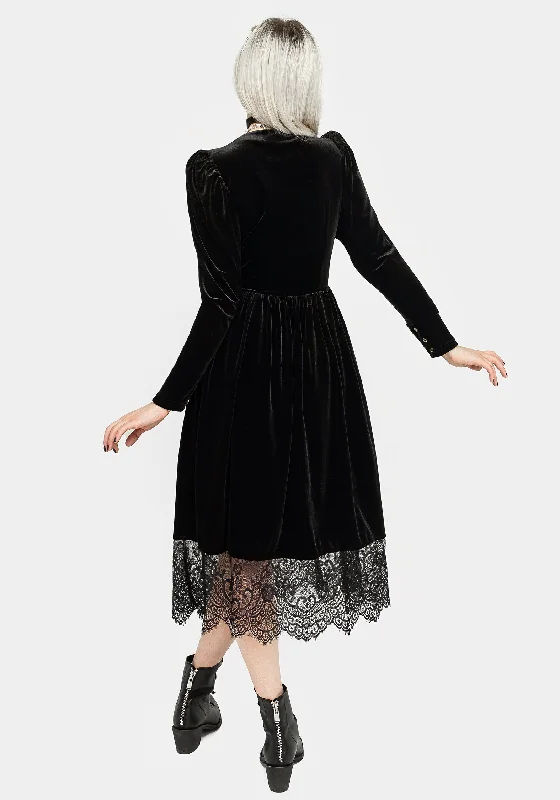 mausoleum-velour-mutton-sleeve-midi-dress