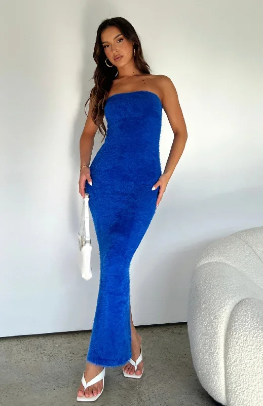 Miami Life Maxi Dress Electric Blue