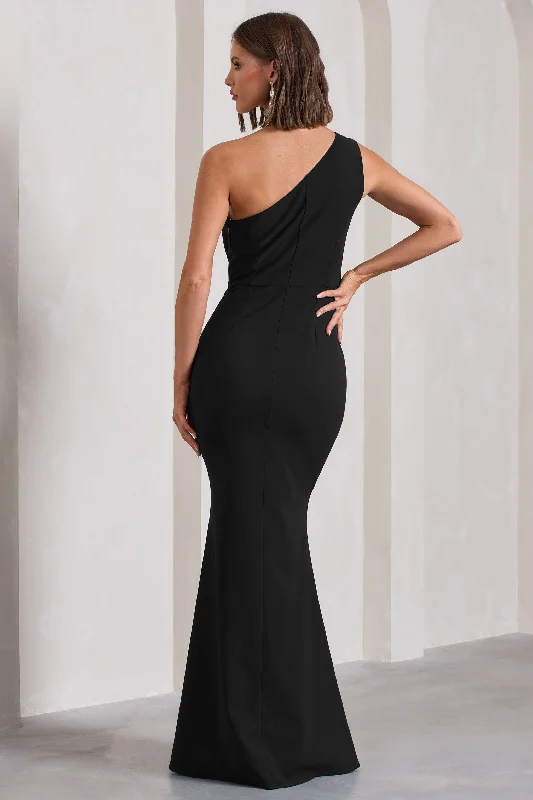 michelle-black-one-shoulder-gathered-maxi-dress-cl129884002