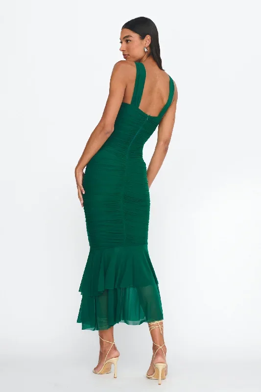 nadia-ruched-fishtail-maxi-dress-green