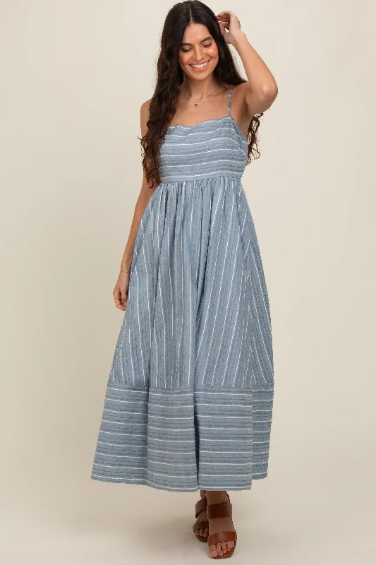 navy-striped-cutout-back-maternity-maxi-dress