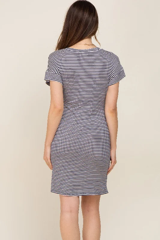 navy-striped-tie-front-maternity-dress