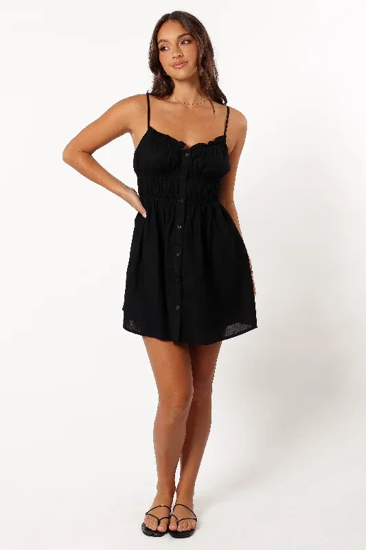 Olivia Mini Dress - Black