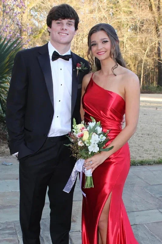 orange-one-shoulder-ruched-long-prom-dress-with-slit