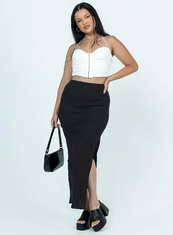 oscar-split-maxi-skirt-black