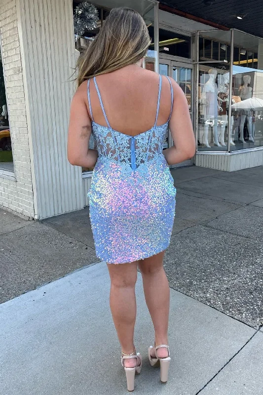 periwinkle-sequin-v-neck-sheer-bodice-short-homecoming-dress