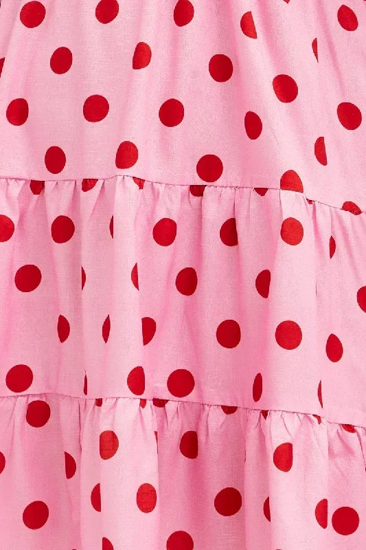 pink-polka-dot-mini-dress-puff-sleeve-gather-front-peephole-cdd25921-46ab-2