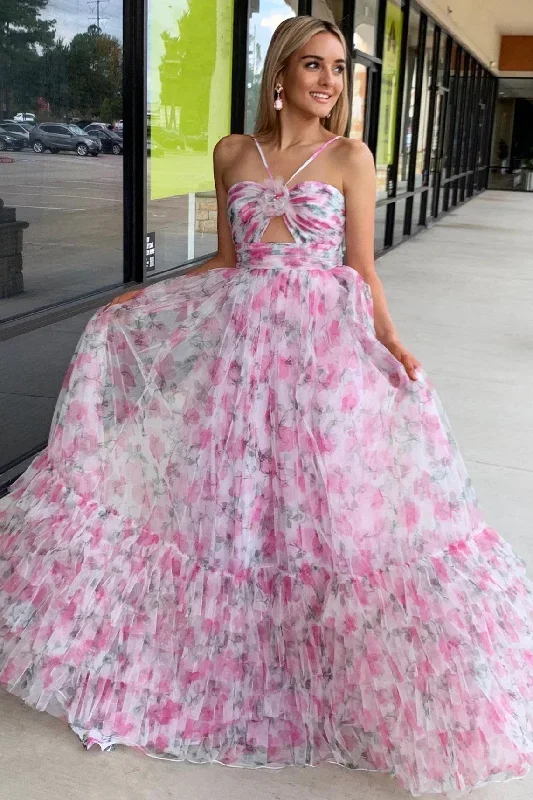 pink-print-halter-keyhole-a-line-long-prom-dress