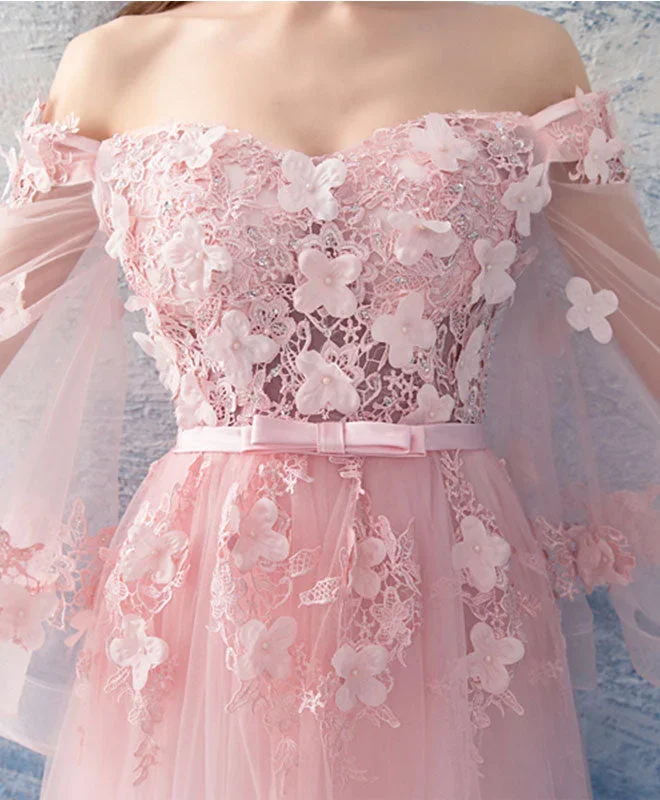 pink-tulle-lace-long-prom-dress-pink-evening-dress-2