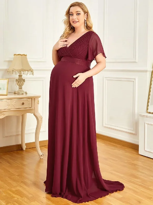 plus-size-ruffle-sleeve-floor-length-formal-maternity-dress-ey20795