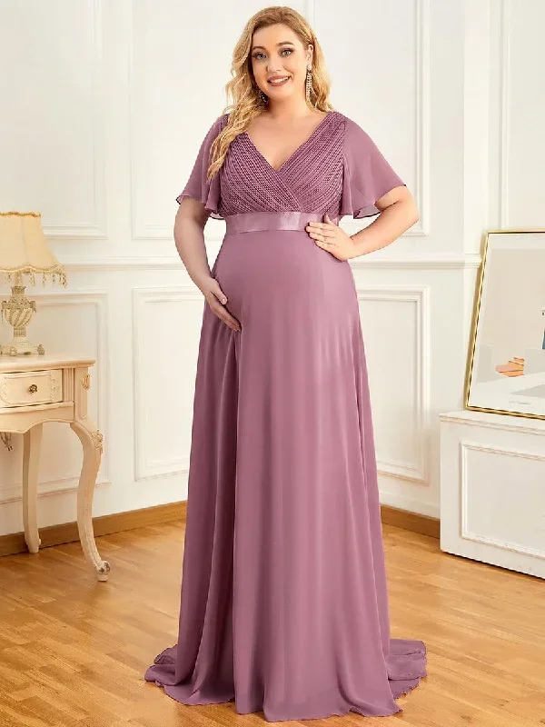 plus-size-ruffle-sleeve-floor-length-formal-maternity-dress-ey20795