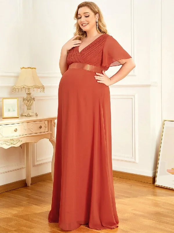 plus-size-ruffle-sleeve-floor-length-formal-maternity-dress-ey20795