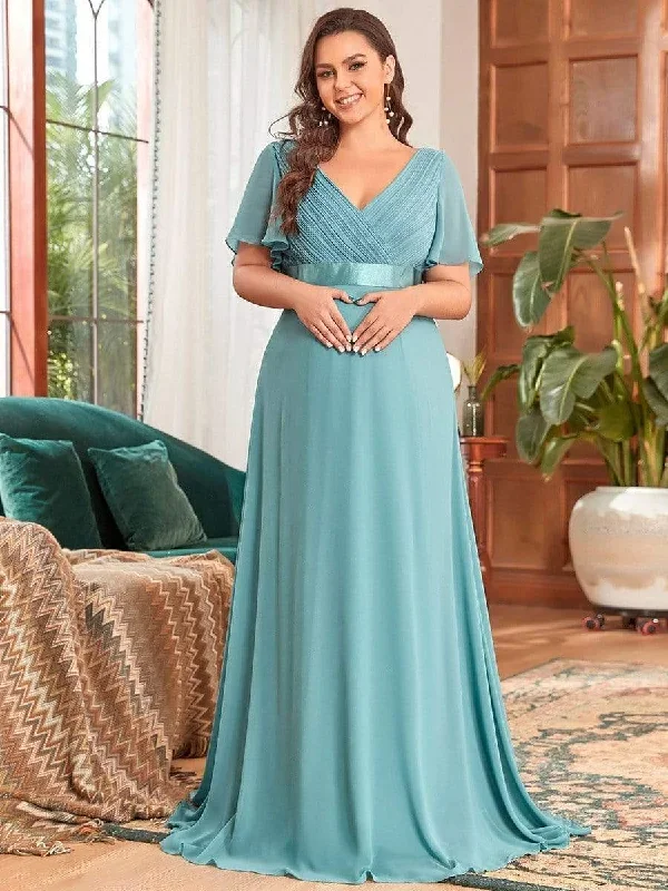 plus-size-ruffle-sleeve-floor-length-formal-maternity-dress-ey20795