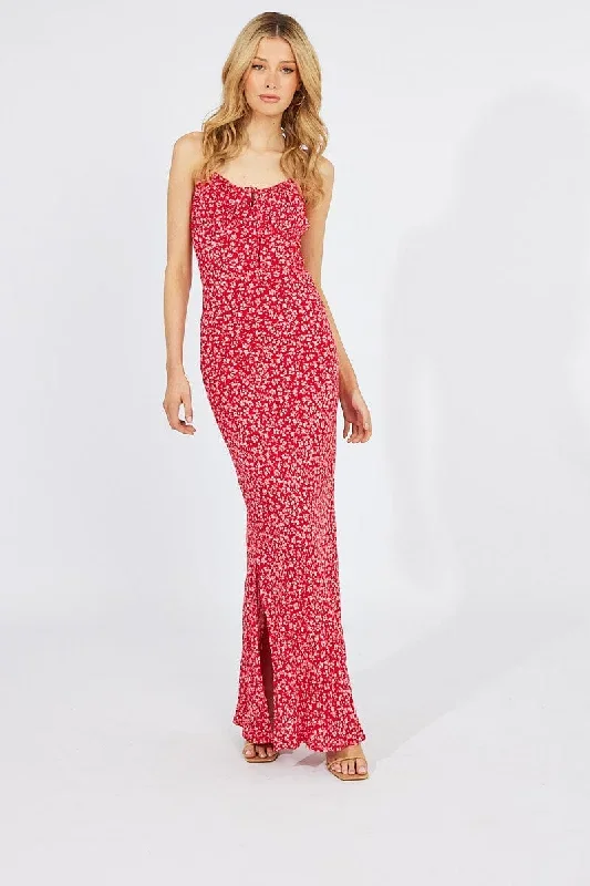 red-floral-midi-dress-gathering-bust-sleeveless-dd3505b-33pb-1