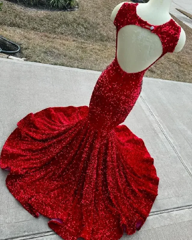 red-sparkly-long-mermaid-prom-birthday-gala-dresses-for-black-girl-luxury-diamond-velvet-evening-gown-vestidos-de-15-anos