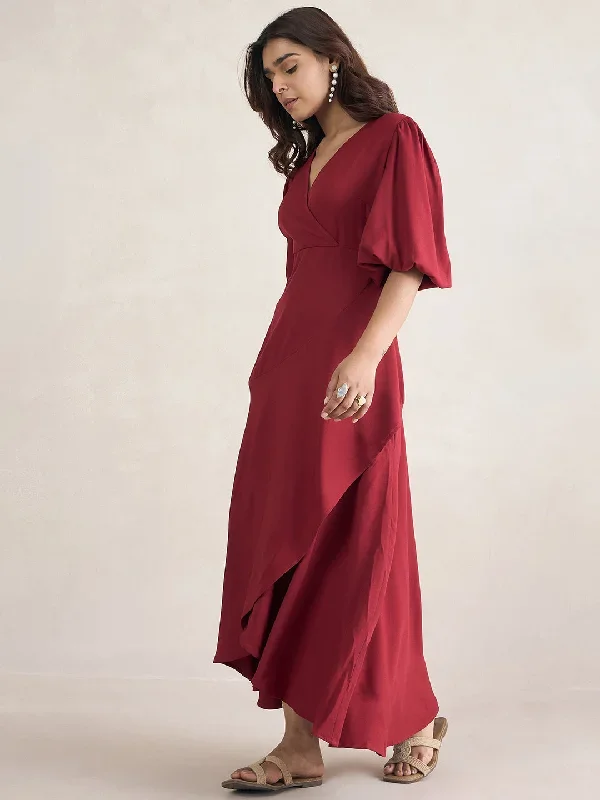 red-wrap-ruffle-maxi-dress