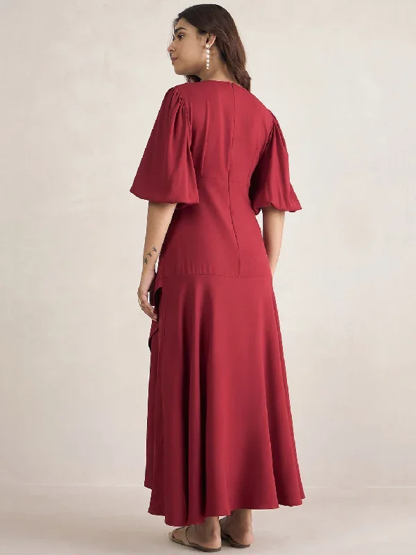 red-wrap-ruffle-maxi-dress