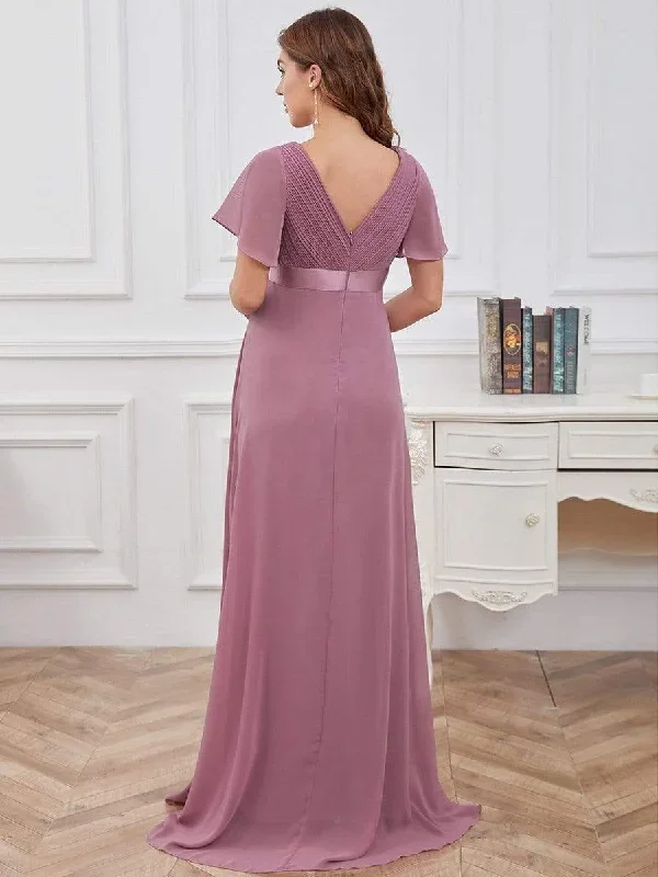 ruffle-sleeve-floor-length-formal-maternity-dress-ey20795