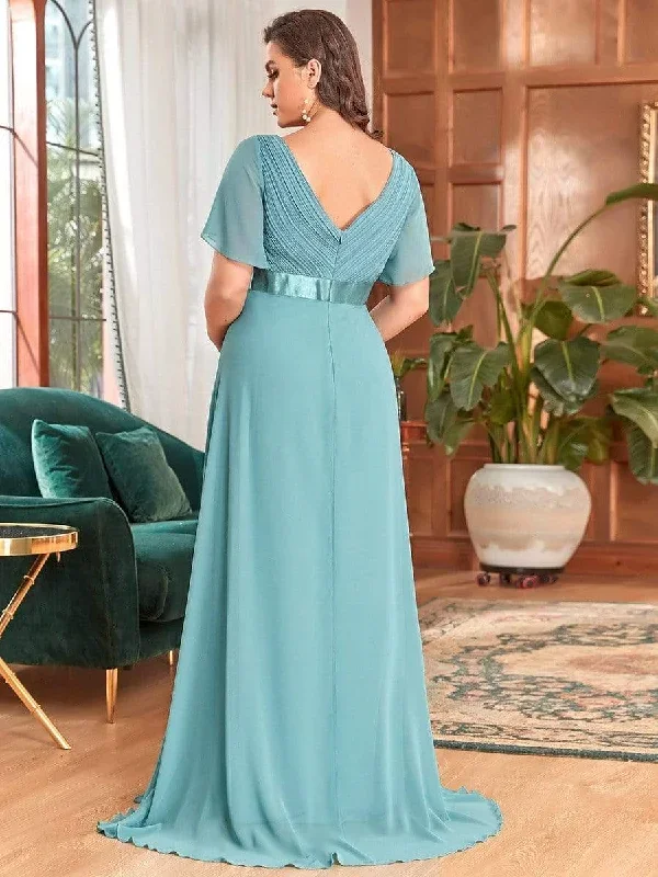 ruffle-sleeve-floor-length-formal-maternity-dress-ey20795