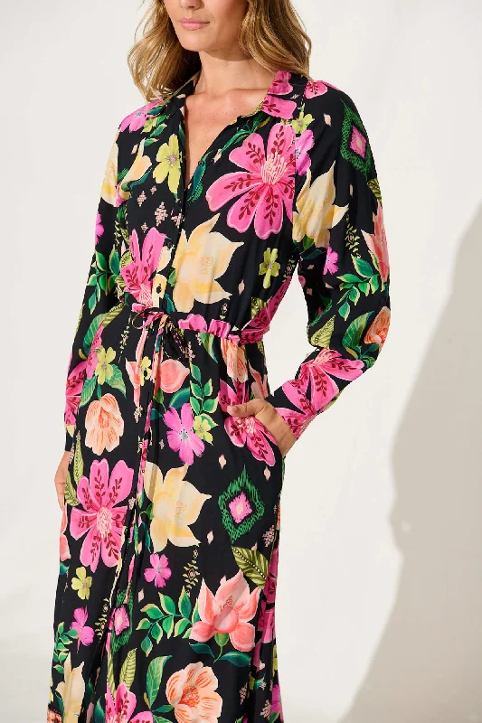 sanctuary-maxi-shirt-dress-in-black-with-bright-multi-floral