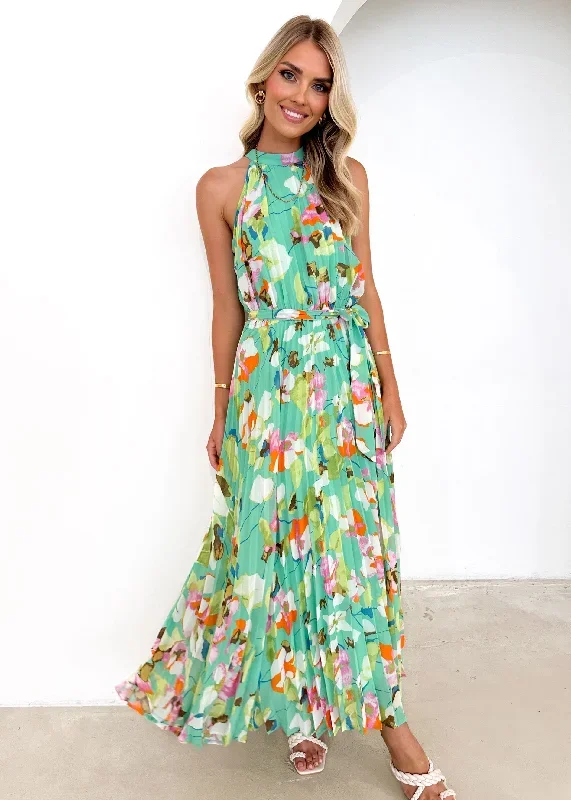 Sarra Midi Dress - Mint Delilah