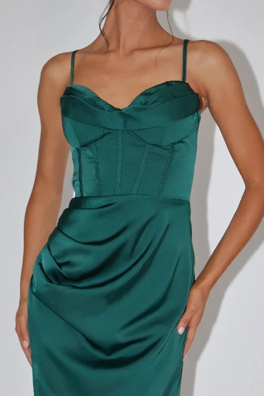 secret-sweetheart-neckline-split-maxi-dress-hunter-green