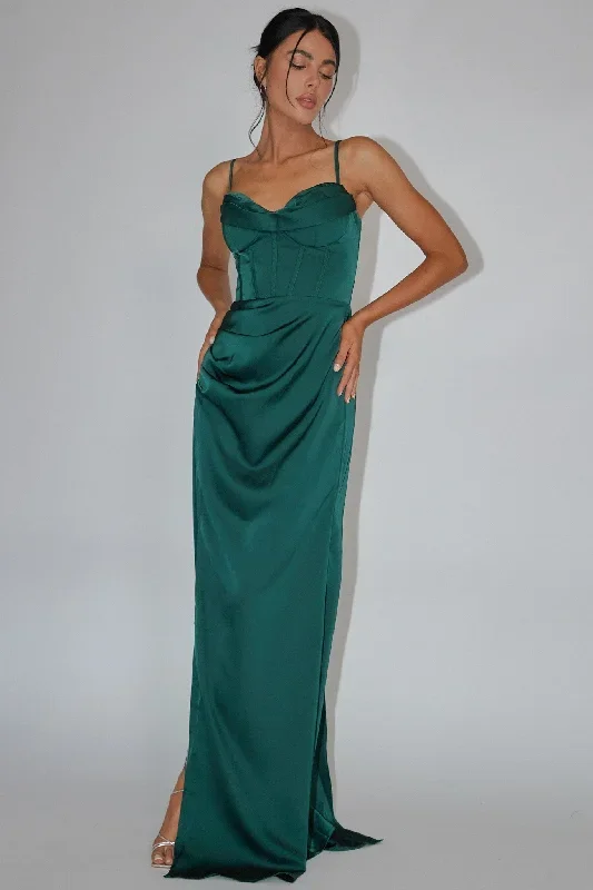 secret-sweetheart-neckline-split-maxi-dress-hunter-green