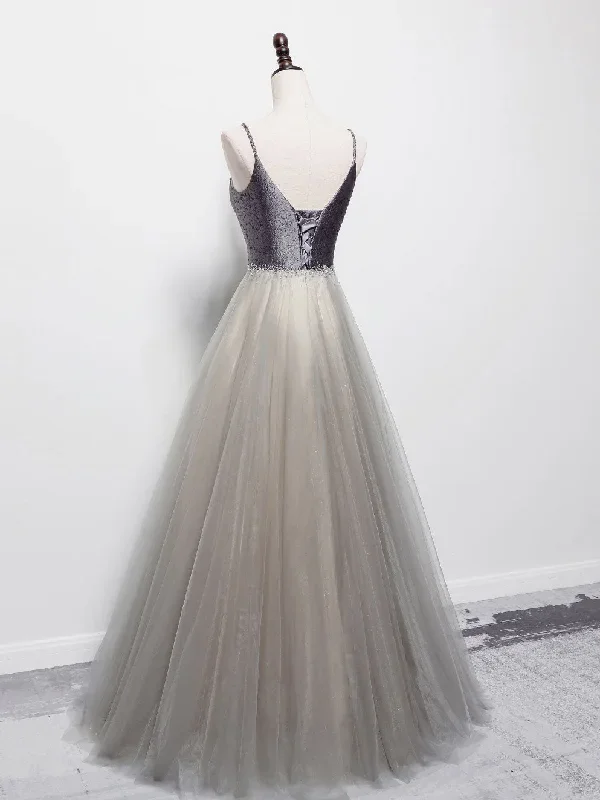 simple-gray-v-neck-tulle-long-prom-dress-gray-tulle-formal-dress