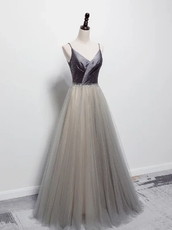 simple-gray-v-neck-tulle-long-prom-dress-gray-tulle-formal-dress