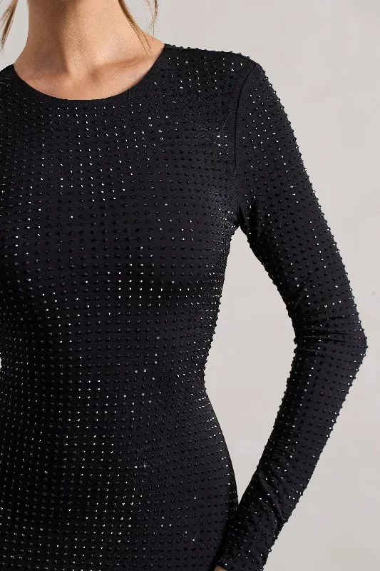 stefani-black-embellished-cowl-back-long-sleeve-mini-dress-cl131089002