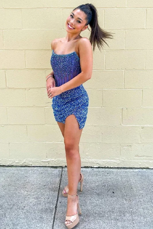 strapless-periwinkle-beaded-bodycon-homecoming-dress