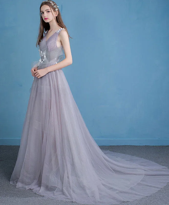 stylish-gray-tulle-lace-long-prom-dress-evening-dress