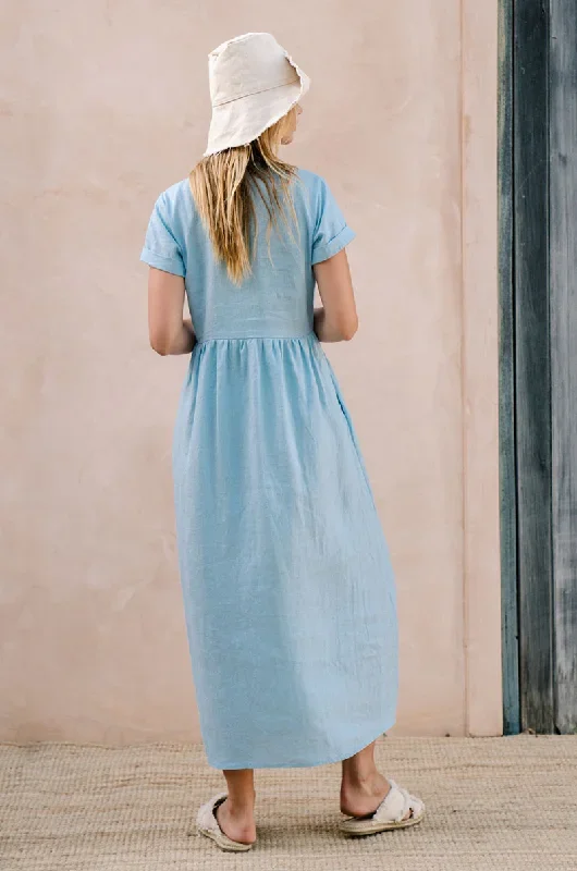 sunseeker-midi-dress-sky-blue-linen