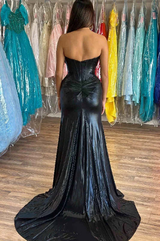 sweetheart-black-corset-mermaid-prom-dress-with-slit