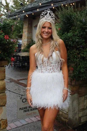 sweetheart-feather-skirt-lavender-tight-homecoming-dress