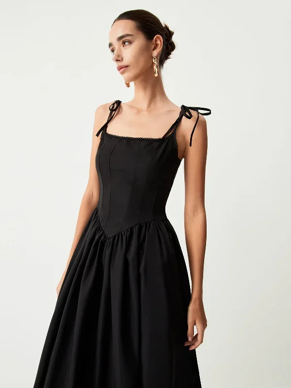 tie-shoulder-pleated-midi-dress