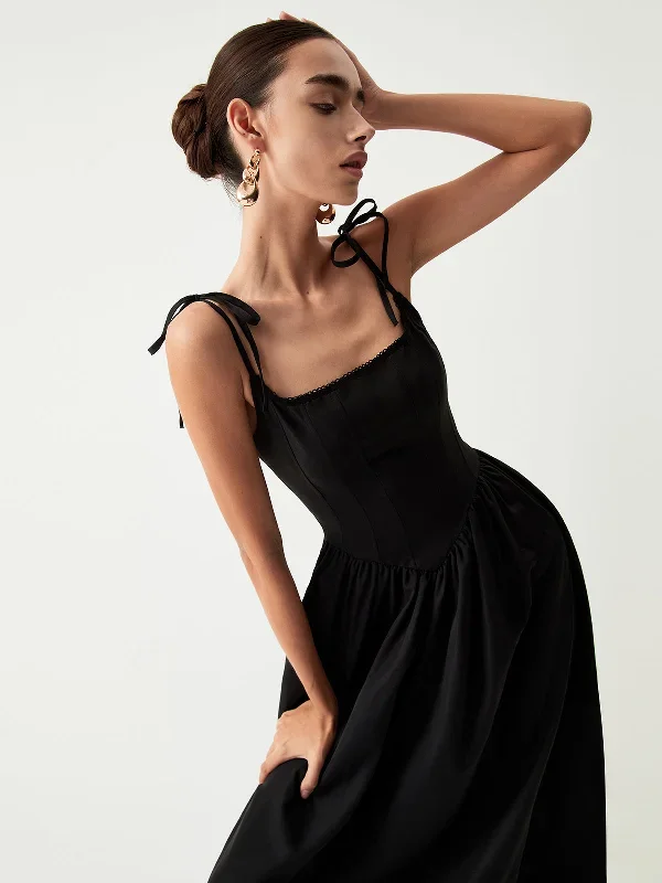 tie-shoulder-pleated-midi-dress