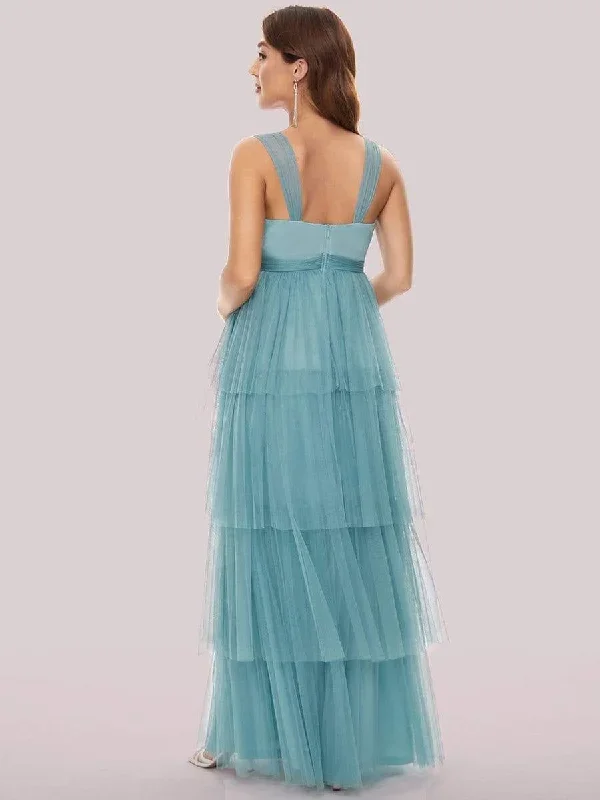 tie-waist-v-neck-tiered-floor-length-maternity-dress-ey20794