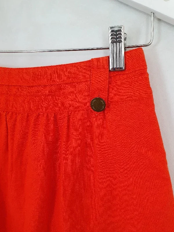 tory-burch-orange-pop-midi-skirt-size-8-b7-237-og