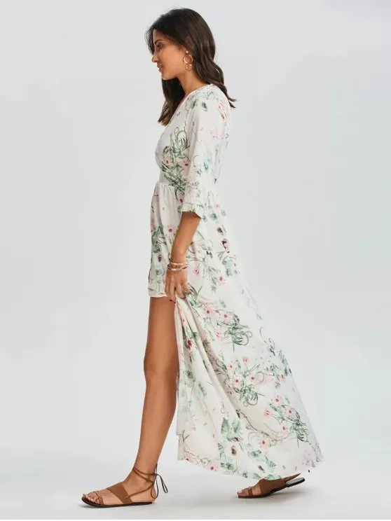 trendy-floral-v-neck-slit-maxi-dress