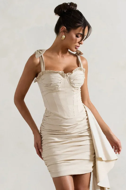 vanity-ivory-ruched-mini-skirt-with-drape-cl134598025