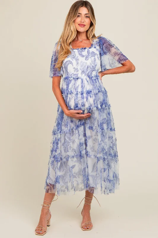 white-floral-smocked-tulle-maternity-maxi-dress