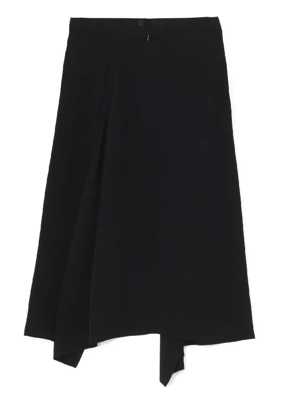 yohji-yamamoto-tuck-detail-skirt-skirts-600049521blk